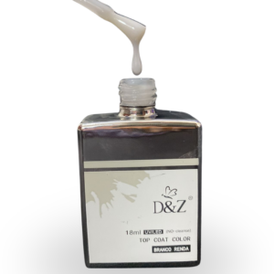 Top Coat Color Branco Renda D&Z 18ml