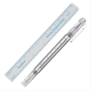 Caneta cirurgica para cilios com 2 pontas