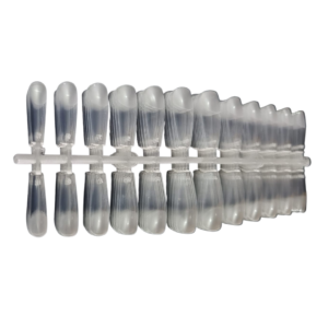 Tips Soft Gel 240 Peças DAFU Bailarina Semi Fosca