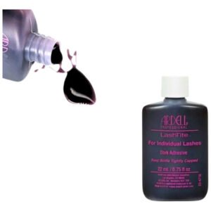 Kit Cola Ardel Para Cílios Com 50 Escovinhas Descartáveis