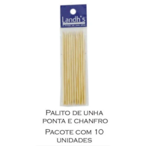 Palito De Unha Ponta Dupla Landh’s