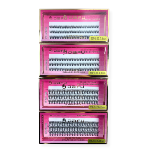 Kit 2 Cílios Dafu 30P 0.07 D 8mm E 2 Cílios 30P 0.07 D 12mm