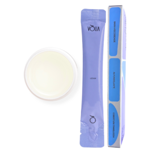 Kit Volia 2 Sachês Gel Base 12g Top Coat Selante Sem Goma 9g