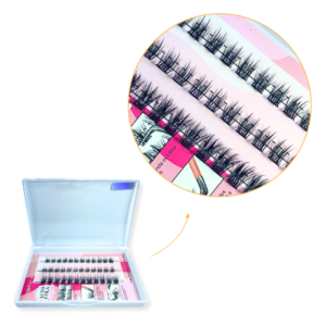 Cilios Lilia Wispies Auto Cola Luxo Pro Dafu