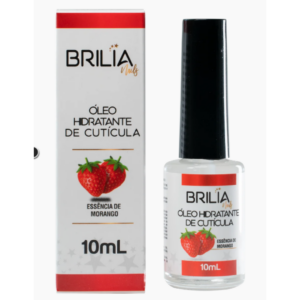 Brilia Nails Óleo de Cutículas Morango 10ml
