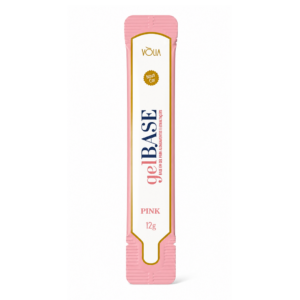 Gel Base Pink Sachê Vólia 12g Embalagem Econômica