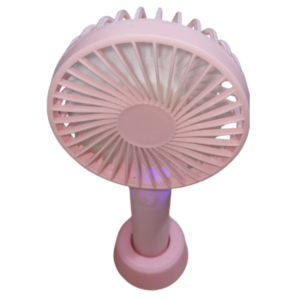 Mini Ventilador Portatil Recarregavel Sem Fio 3 Velocidades