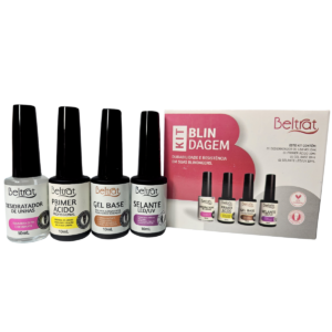 Kit Blindagem Para Unha em Gel Beltrat Linha Profissional