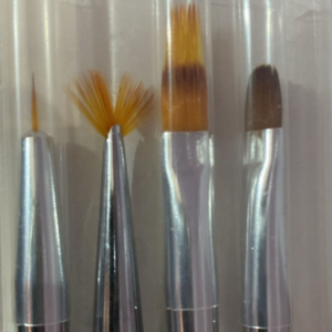 Kit Pincel Real Love c/ 4 un de Cerdas Mink