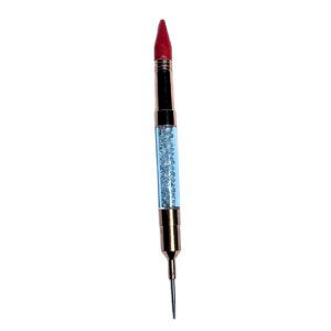 Caneta Pega Strass Com Palito Bastão