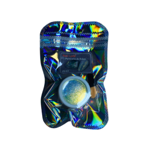 Glitter Particulas de Flakes Com Pincel