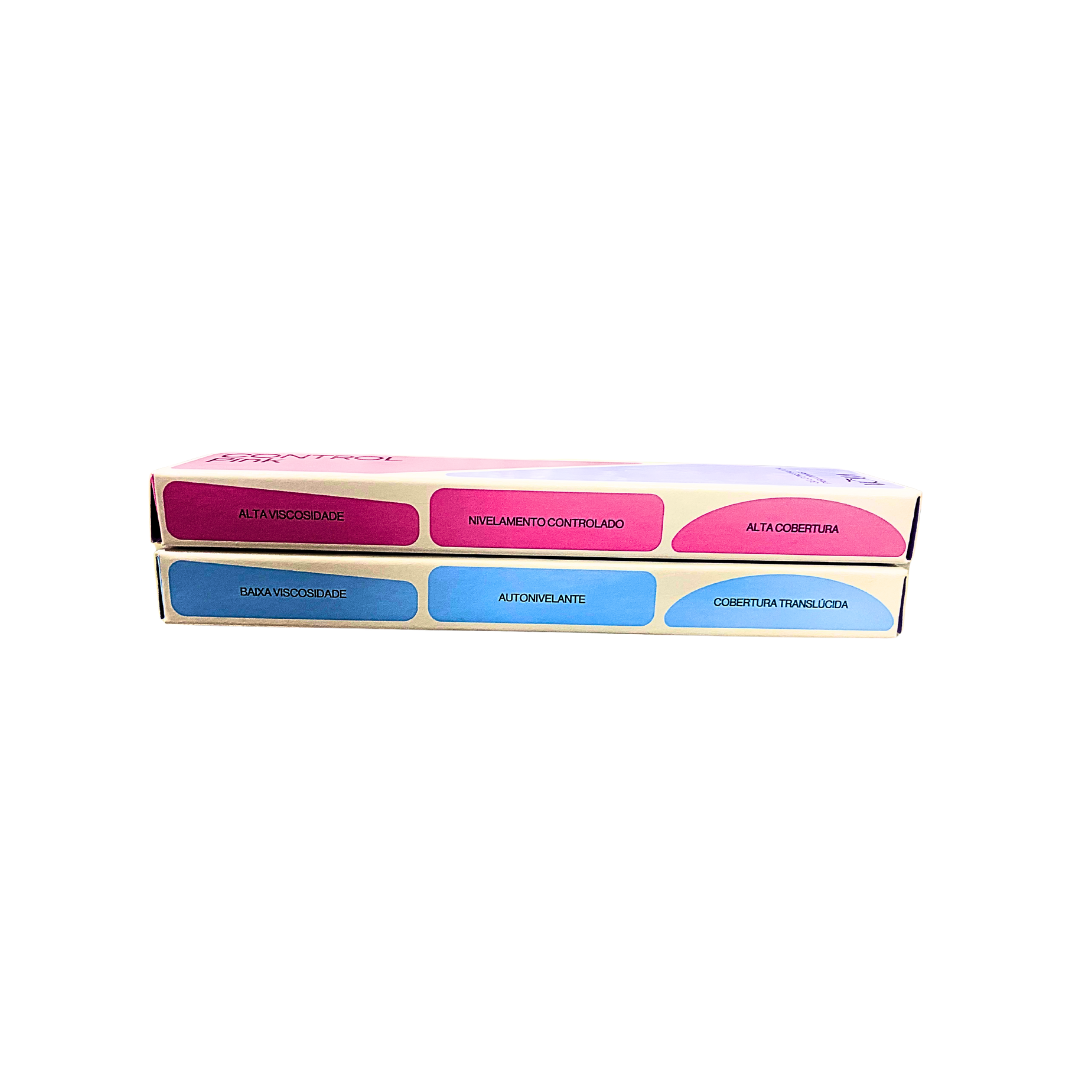 Kit Gel Sachê Base Volia e Gel Control Pink - Imagem 2