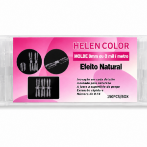 Molde Duplo Quadrado/Bailarina 0mm Ápice Baixo 150pcs Helen Color