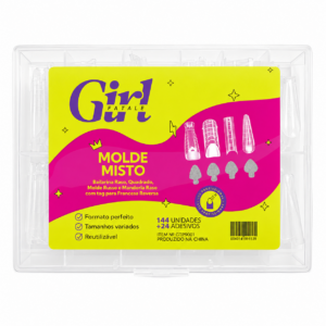 Molde Misto Girl Fatale 144un e Com e Sem 24 Adesivos