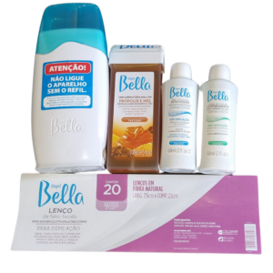Kit Depilação Roll-on Elétrico Depil Bella com Refil