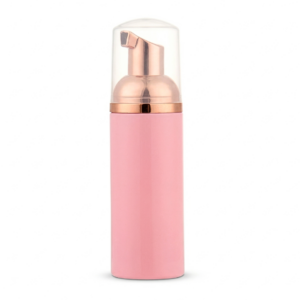 Frasco Pump Higienização Cílios 100ml Rosa