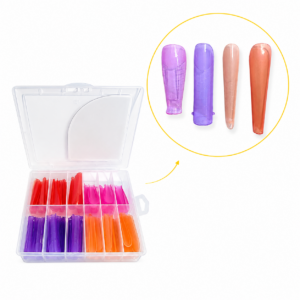 Molde F1 Ultra Soft Tips Clear Dafu 144pcs Colorido
