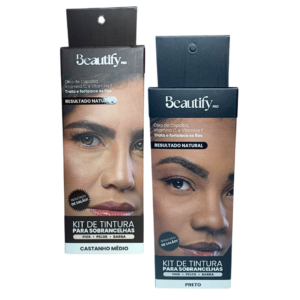 Kit de Tintura Para Sobrancelhas Beautify
