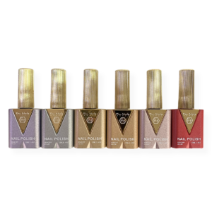 Kit 6 Esmaltes em Gel Coleção Glow 12ml Fan Nails