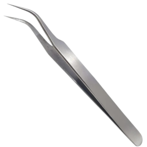 Pinça Para Aplicação de Cilios Curvada – Bei Bei