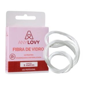 Fibra de Vidro 5m Top Coat e Base Gel UV/LED 9g Kit AnyLovy