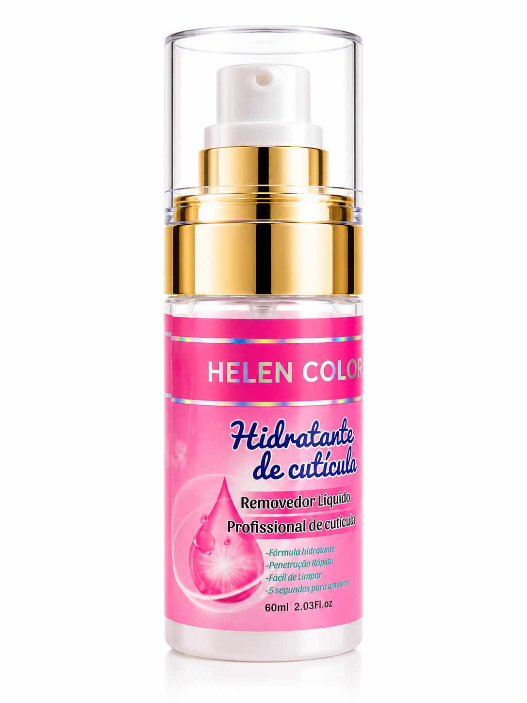 Hidratante de Cutícula 60ml Helen Color - Imagem 3