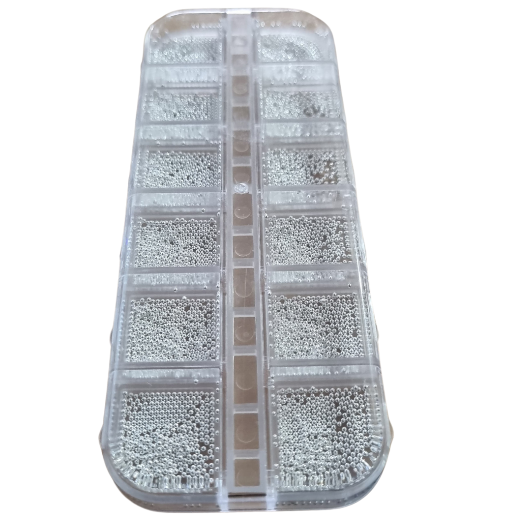 Estojo Caviar Prata com 12 Cápsulas