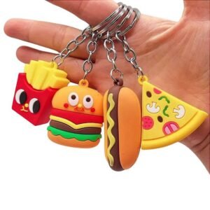 Chaveiros de fast food