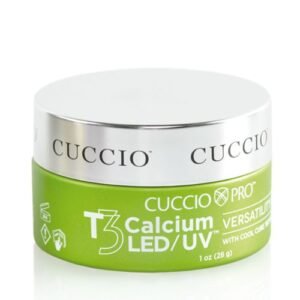 Cuccio gel led/uv t3 calcio versátil com tecnologia de cura fria 28g