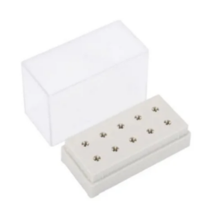 Porta Brocas com 10 Furos – Branco