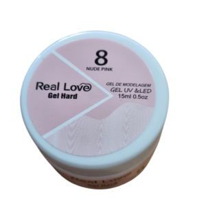 Gel Hard UV/LED de Modelagem 15ml Nude Pink Real Love-N8