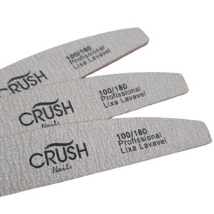 Lixa Profissional Lavavel Boomerangue 100/180 Crush Nails