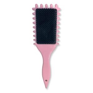 Escova de Cabelo Flexível de Plástico