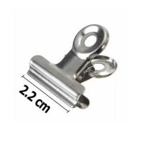 Kit com 6 Presilhas Metalizadas P