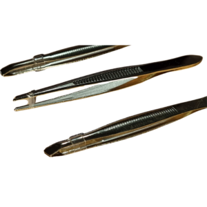 Kit Pinças Gold Para Sobrancelhas Beauty Tools