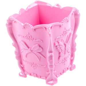Porta Pincel Borboleta Rosa