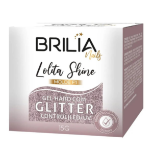 Gel Hard Glitter Lolita Shine 15g Brilia Nails