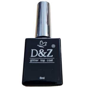 Top Coat Glitter D&Z 8ml Coleção Brilhante