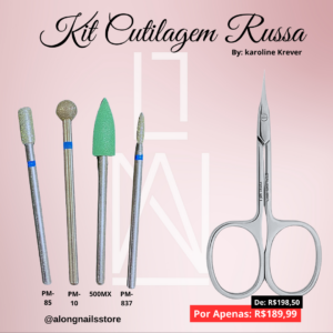 Kit Cutilagem Russa By Karoline Krever