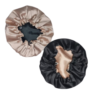 Touca De Cetim 2 Unidades Dupla Face Ajustável Anti Frizz