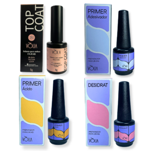Preparadores Vólia Primer Ácido Adesivador Desidrat Top Coat