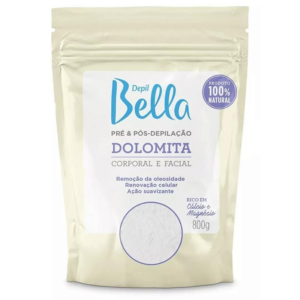 Dolomita Pré & Pós Depilação 800g – Depil Bella