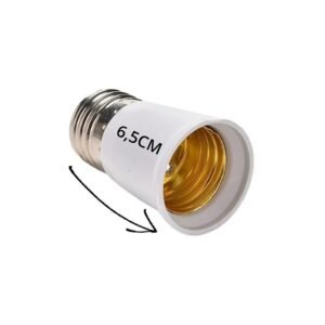 Prolongador Adaptador Extensor Soquete Lâmpada E27 – 65mm