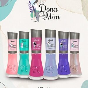Esmalte tradicional 8ml Nati cosmeticos coleção Dona de mim