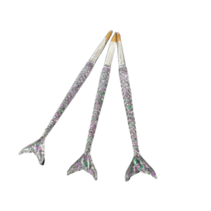 Kit Pincel Sereia Zem 3 Unidades