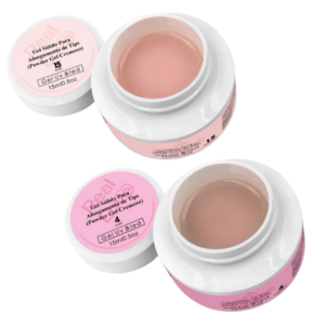 Kit Gel Sólido Real Love 4 Nude e 15 Nude