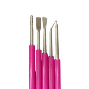 Kit Manicure Aço Inoxidável Ponta Dupla c/ 5 un