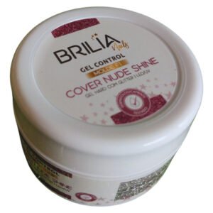 Gel Control Cover Nude Shine Molde F1 25g Brilia Nails