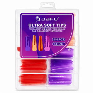 Molde F1 Ultra Soft Tips Clear Dafu 144pcs Colorido
