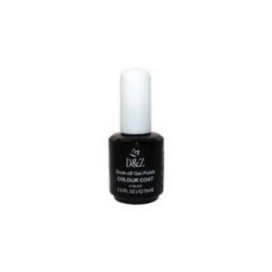Esmalte SOAK_OFF Gel Polish UV/LED Colour Coat Preto 15ml